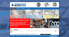 Desktop Screenshot of ecotex.es